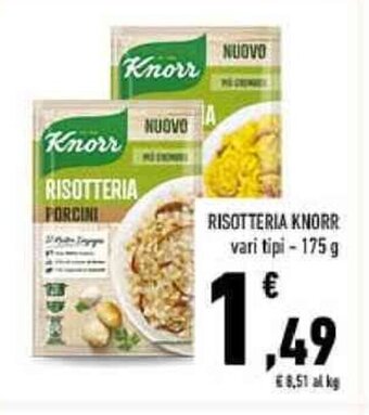 Conad RISOTTERIA KNORR vari tipi - 175 g offerta