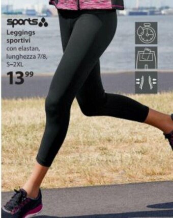 NKD sports Leggings sportivi S-2XL offerta