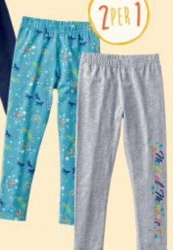 NKD Leggings con cotone ed elastan 2 paia offerta