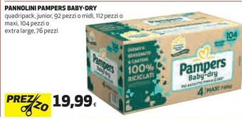 Coop Pampers Pannolini Baby-dry offerta