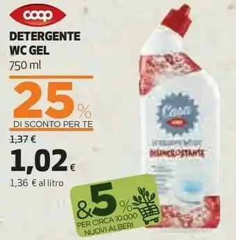 Coop Coop Detergente Wc Gel offerta