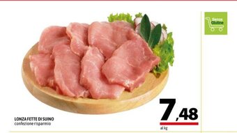 A&O LONZA FETTE DI SUINO offerta