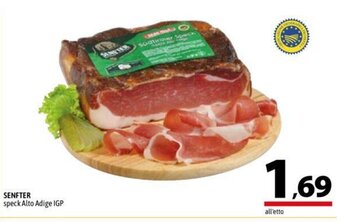 A&O SENFTER speck Alto Adige IGP offerta