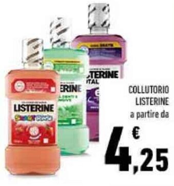 Conad COLLUTORIO LISTERINE a partire da offerta