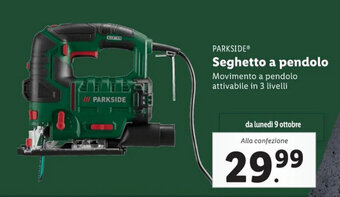 Lidl PARKSIDEⓇ Seghetto a pendolo offerta