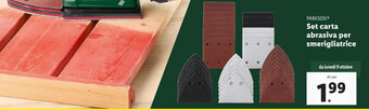 Lidl PARKSIDEⓇ Set carta abrasiva per smerigliatrice offerta
