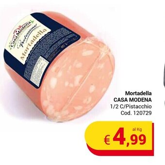 Centro Cash Mortadella CASA MODENA 1/2 C/Pistacchio offerta