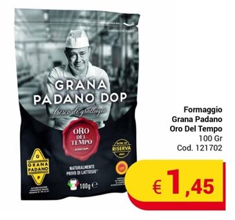 Formaggio Grana Padano Oro Del Tempo 100 Gr