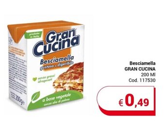 Besciamella GRAN CUCINA 200 MI