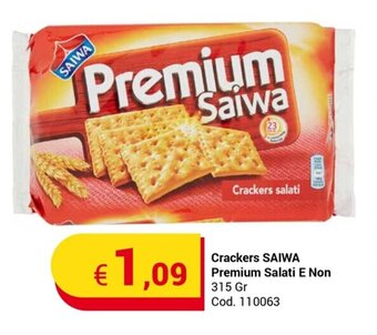 Crackers SAIWA Premium Salati E Non 315 Gr