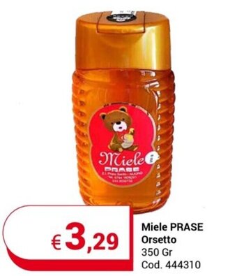 Miele PRASE Orsetto 350 Gr