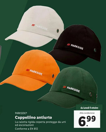PARKSIDEⓇ Cappellino antiurto