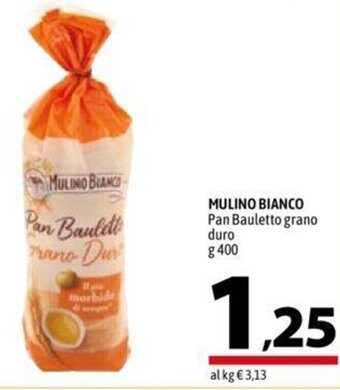 A&O MULINO BIANCO Pan Bauletto grano duro g 400 offerta