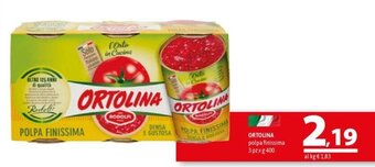 A&O ORTOLINA polpa finissima 3 pz x g 400 offerta