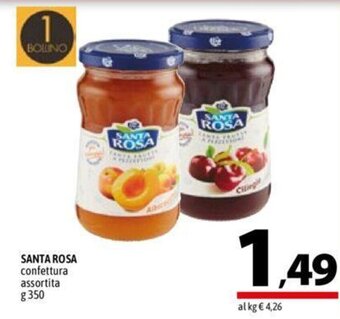 A&O SANTA ROSA confettura g 350 offerta