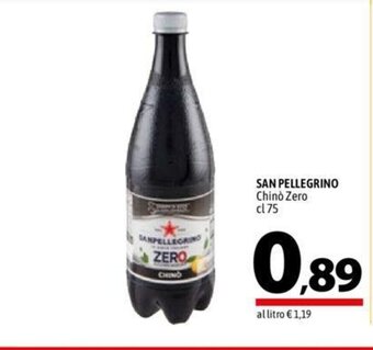 SAN PELLEGRINO Chinò Zero cl 75