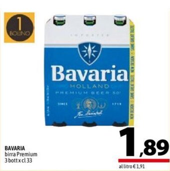 A&O BAVARIA birra Premium 3 bott x cl 33 offerta