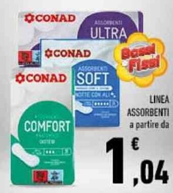 Conad LINEA ASSORBENTI offerta