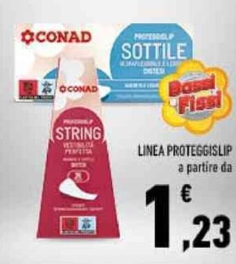 Conad LINEA PROTEGGISLIP offerta