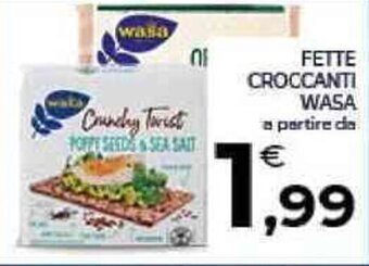 Conad FETTE CROCCANTI WASA offerta