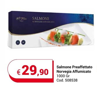 Centro Cash Salmone Preaffettato Norvegia Affumicato 1000 Gr offerta