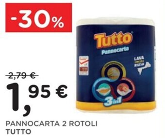 PANNOCARTA 2 ROTOLI TUTTO
