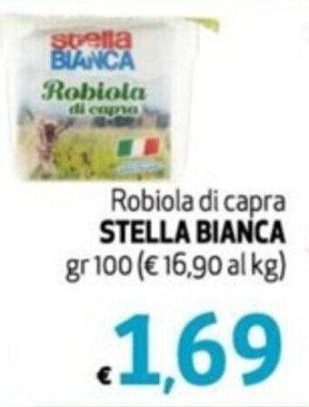 Robiola di capra STELLA BIANCA gr 100