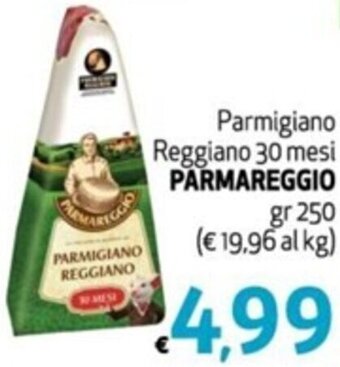 Parmigiano Reggiano 30 mesi PARMAREGGIO gr 250