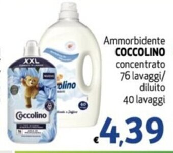 Ammorbidente COCCOLINO concentrato 76 lavaggi