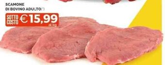 Mercatò SCAMONE DI BOVINO ADULTO offerta
