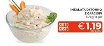 Mercatò INSALATA DI TONNO E CARCIOFI offerta