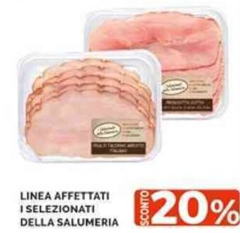 Mercatò LINEA AFFETTATI I SELEZIONATI DELLA SALUMERIA offerta