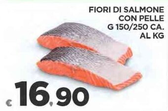 Deco Supermercati FIORI DI SALMONE CON PELLE G 150/250 CA. offerta