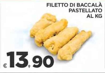 Deco Supermercati FILETTO DI BACCALÀ PASTELLATO offerta