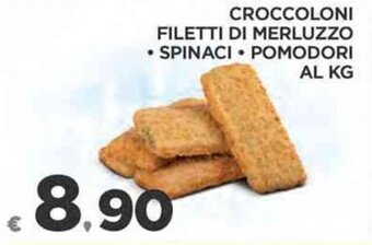 Deco Supermercati CROCCOLONI FILETTI DI MERLUZZO - SPINACI - POMODORI offerta