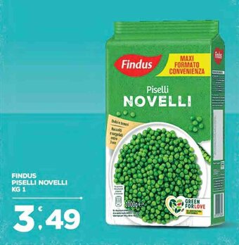Deco Supermercati FINDUS PISELLI NOVELLI KG 1 offerta