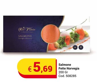 Centro Cash Salmone Fette Norvegia 200 Gr offerta