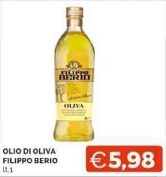 Mercatò OLIO DI OLIVA FILIPPO BERIO lt. 1 offerta