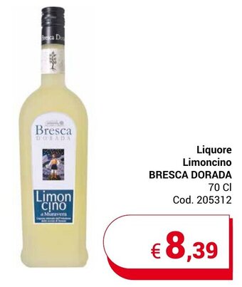 Liquore Limoncino BRESCA DORADA 70 CI