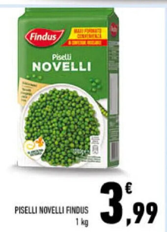 Conad PISELLI NOVELLI FINDUS 1 kg offerta