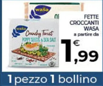 Conad FETTE CROCCANTI Wasa offerta
