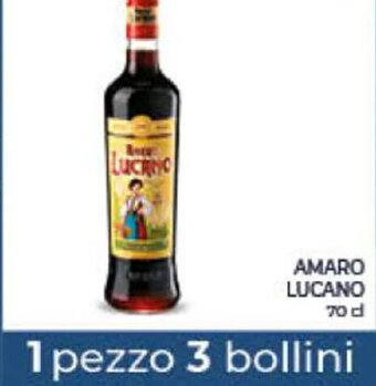 Conad AMARO LUCANO 70cl offerta