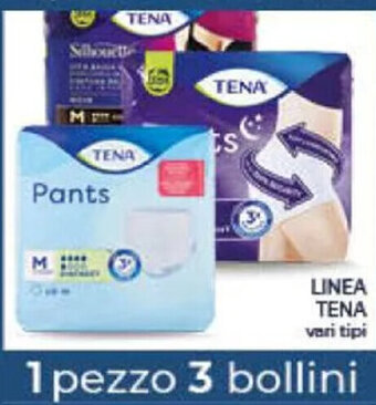 Conad LINEA TENA vari tipi offerta
