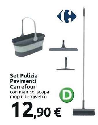 Carrefour Set Pulizia Pavimenti Carrefour offerta