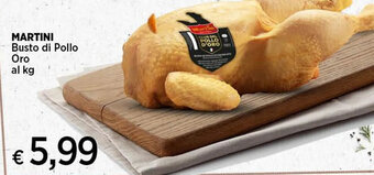 Coop MARTINI Busto di Pollo Oro al kg offerta
