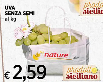 Coop UVA SENZA SEMI al kg offerta