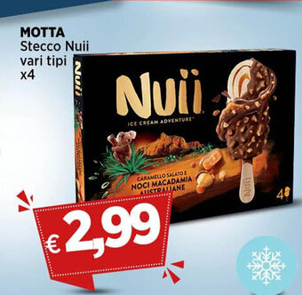 Coop MOTTA Stecco Nuii vari tipi x4 offerta
