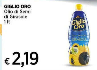 Coop GIGLIO ORO Olio di Semi di Girasole 1 Lt offerta
