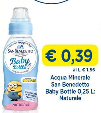 Coop Acqua Minerale San Benedetto Baby Bottle 0,25 L offerta