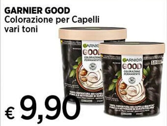 Coop GARNIER GOOD Colorazione per Capelli vari toni offerta